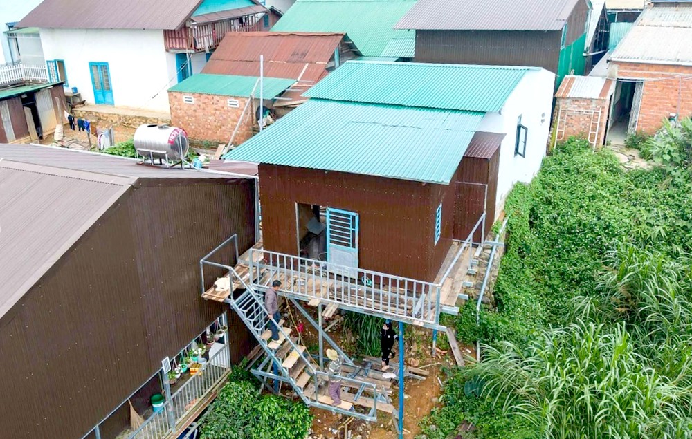 林同省6个地方完成危旧房清零工作。