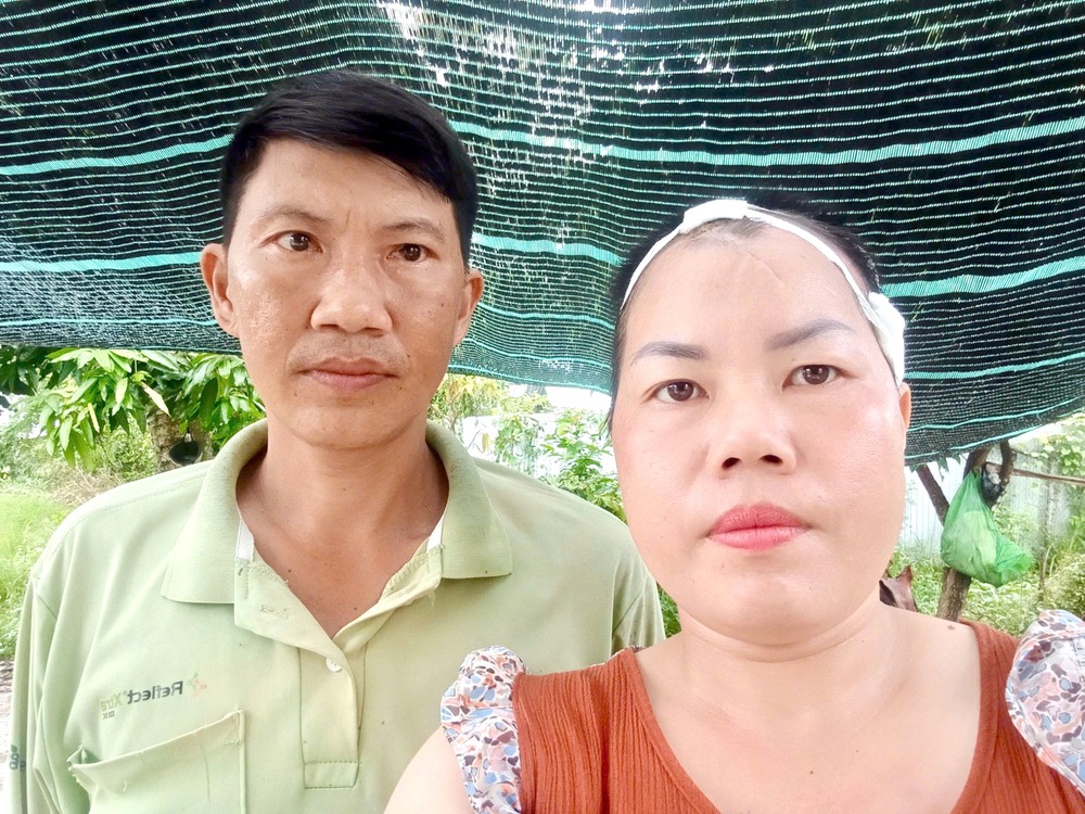阮氏碧牙夫妇。