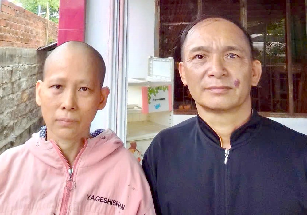 裴氏金昌与丈夫阮廷东。