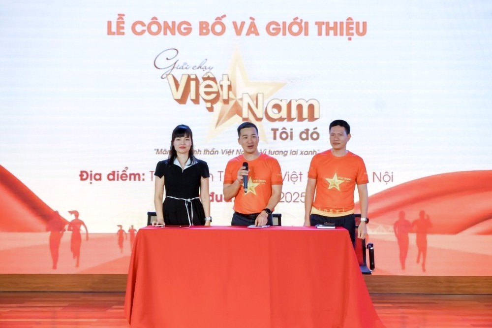“我的越南” 跑步比赛新闻发布会