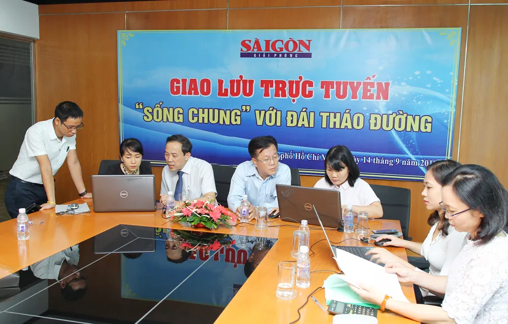 Giao lưu trực tuyến chủ đề “Sống chung” với đái tháo đường ảnh 67