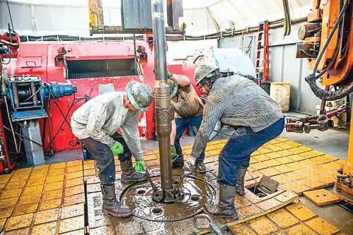 Khai thác dầu đá phiến tại Hoa Kỳ.