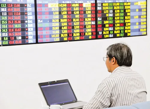 NĐT rất khó đoán diễn biến dòng tiền margin. Ảnh: LONG THANH NĐT rất khó đoán diễn biến dòng tiền margin. Ảnh: LONG THANH