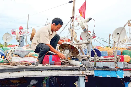 Ngỡ ngàng làng chài Cửa Việt ảnh 3