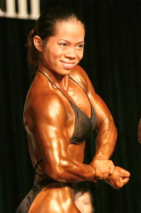 Đinh Thị Kim Loan lần thứ 6 giành HC vàng thể hình châu Á. Ảnh: Vietpress.