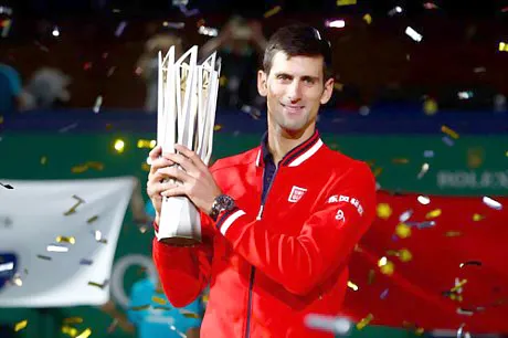 Djokovic đã có danh hiệu thứ 9 trong năm 2015.
