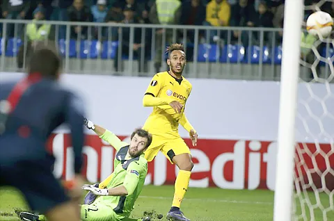 Aubameyang đã có một trận đấu thăng hoa.