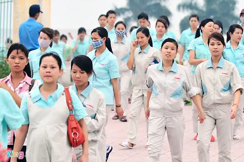 Lao động nữ sẽ có thêm quyền lợi khi Nghị định 85/2015/NĐ-CP có hiệu lực. Ảnh: Hoàng Hà. Lao động nữ sẽ có thêm quyền lợi khi Nghị định 85/2015/NĐ-CP có hiệu lực. Ảnh: Hoàng Hà.