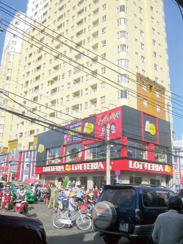 Chung cư Âu Cơ Tower. Ảnh: TRÀ GIANG Chung cư Âu Cơ Tower. Ảnh: TRÀ GIANG