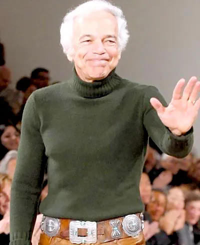 Ông hoàng thời trang Ralph Lauren.