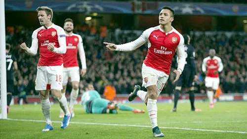 San Alexis Sanchez tỏa sáng giúp Arsenal thắng thuyết phục.
