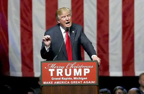 Tỷ phú Donald Trump lại có phát biểu xóc óc.