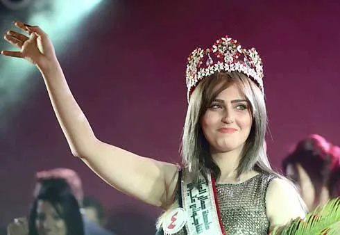 Shaima Qassem Abdulrahman, 20 tuổi, là Tân Hoa hậu Iraq sau 43 năm.