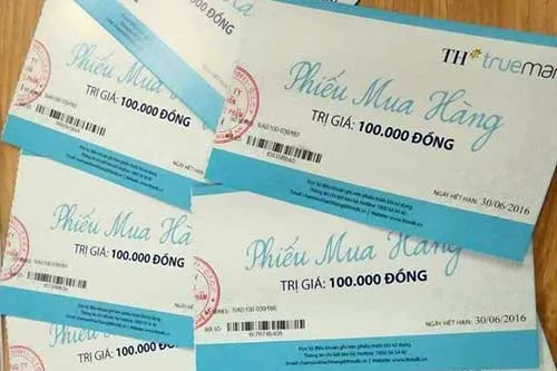 Mỗi voucher mua sữa này, các nhân viên ngân hàng được chiết khấu 5%.