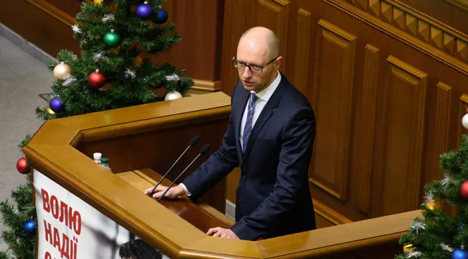 Thủ tướng Ukraine Arseniy Yatsenyuk - Ảnh: Sputnik