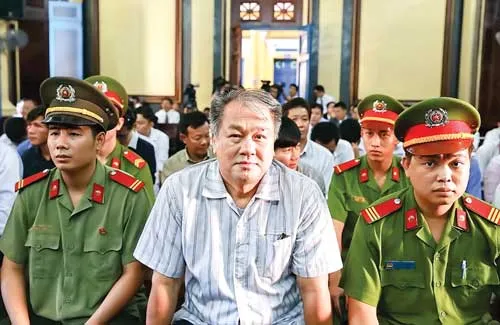 Bị cáo Phạm Công Danh tại phiên tòa.