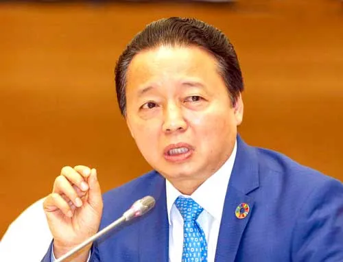 Bộ trưởng Trần Hồng Hà. Bộ trưởng Trần Hồng Hà.