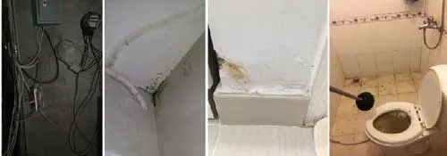 Nhưng bên trong "chung cư cao cấp" như thế này sao?