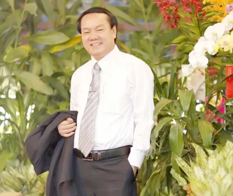 Ông Lê Thanh Thuấn, Chủ tịch HĐQT kiêm Tổng Giám đốc Tập đoàn Sao Mai