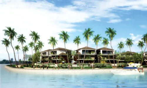 Phối cảnh dự án Arista Villas.