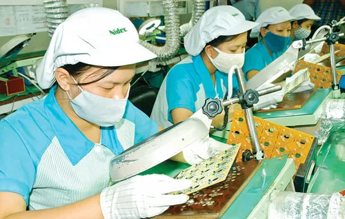 Sau 5 năm gia nhập WTO, doanh nghiệp FDI đã hưởng được lợi lớn nhất từ các cam kết. Liệu tình hình này sẽ lặp lại khi chúng ta có TPP? Ảnh Cao Thăng