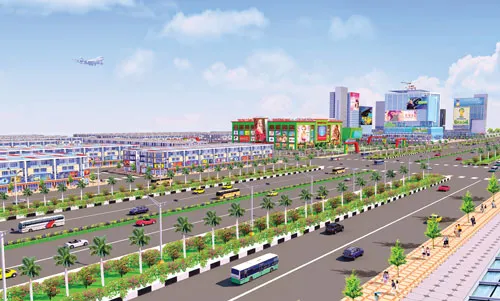 Phối cảnh dự án Dau Giay Center City.