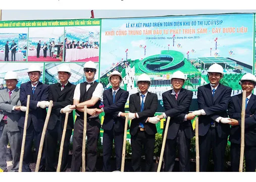 Nghi thức động thổ dự án Nghi thức động thổ dự án