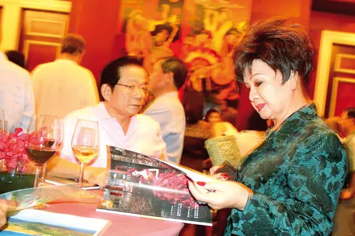 Quang cảnh buổi tiệc giới thiệu dự án tại KS Park Hyatt Sài Gòn. Ảnh: THANH VY Quang cảnh buổi tiệc giới thiệu dự án tại KS Park Hyatt Sài Gòn. Ảnh: THANH VY