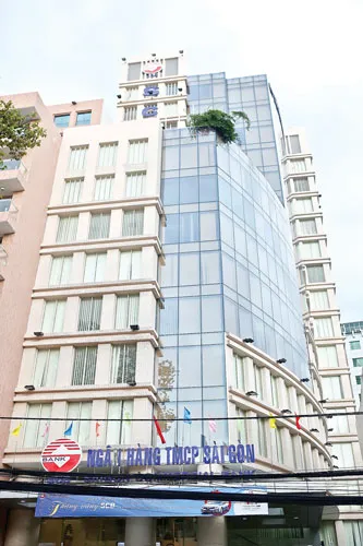 NHTMCP Sài Gòn (SCB) là ngân hàng hợp nhất đầu tiên theo lộ trình tái cơ cấu hệ thống ngân hàng. Ảnh: LONG THANH
