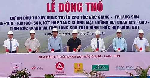 Lễ động thổ cao tốc Bắc Giang - Lạng Sơn.