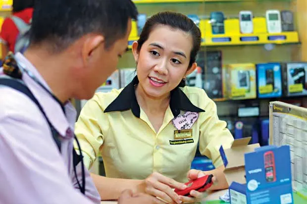 Năm 2011, kênh bán hàng online tại Thế Giới Di Động chiếm 9% tổng doanh thu 6.000 tỷ đồng.