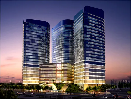 Phối cảnh dự án Trung tâm thương mại Ngã Tư Sở. Ảnh minh họa