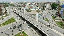 Hoàn thành các tuyến vành đai I, II sẽ giảm đáng kể ùn tắc (Ảnh: Nút giao Ngã Tư Sở)