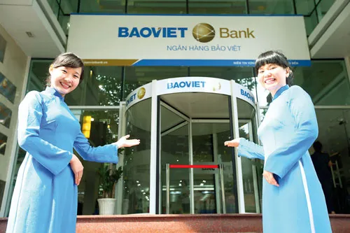 Tập đoàn Bảo Việt cũng có ngân hàng: BaoVietBank. Tập đoàn Bảo Việt cũng có ngân hàng: BaoVietBank.