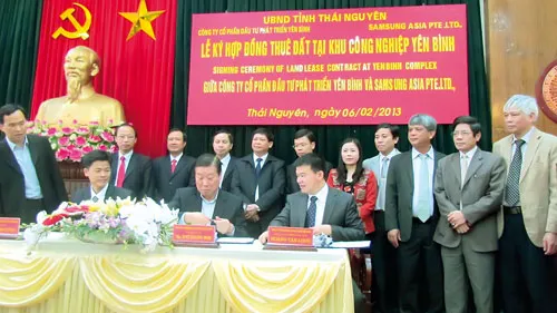 Dự án Tổ hợp công nghệ cao Samsung là quả ngọt cải thiện PCI của Thái Nguyên. Dự án Tổ hợp công nghệ cao Samsung là quả ngọt cải thiện PCI của Thái Nguyên.