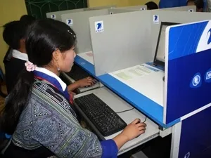 Chênh lệch số người dùng internet ở thành thị và nông là thách thức không nhỏ. (Ảnh: Vietnam+)