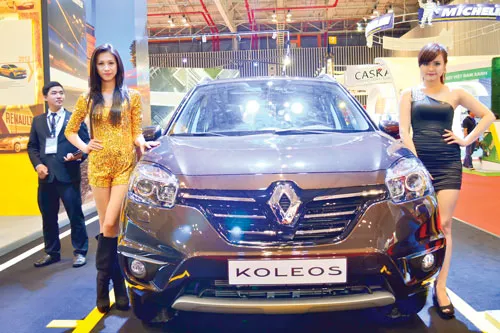 Giảm thuế nhập khẩu sẽ là thách thức không nhỏ đối với các DN sản xuất, lắp ráp ô tô trong nước. Ảnh: M.TUẤN