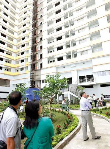 Chung cư Lê Thành (TPHCM) phục vụ cho đối tượng thu nhập thấp.