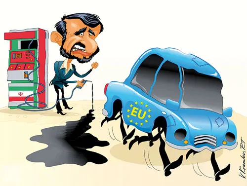 Chiếc xe kinh tế EU thà chạy bộ chứ không đổ dầu của Tổng thống Iran Mahmoud Ahmadinejad.