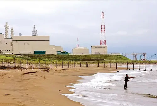 Nhà máy điện hạt nhân Kashiwazaki Kariwa của TEPCO.