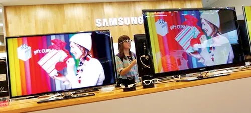 Samsung Electronics sản xuất nhiều tivi hơn bất kỳ một công ty nào khác.