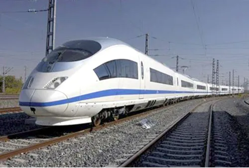 Một tuyến đường sắt cao tốc của Trung Quốc.