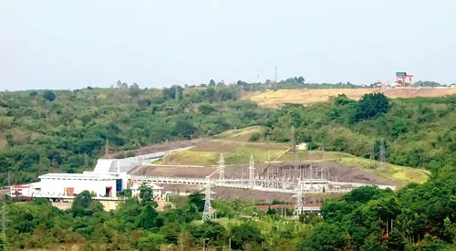 Thủy điện Thác Mơ.