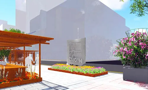 Tác phẩm Thiên sử xanh của điêu khắc gia Phan Quân Dũng. Tác phẩm Thiên sử xanh của điêu khắc gia Phan Quân Dũng.