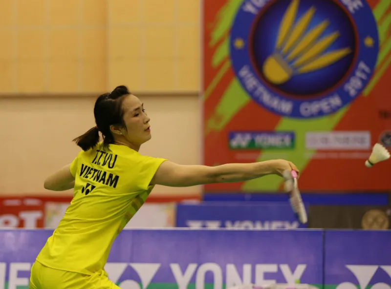 Vũ Thị Trang chỉ giành ngôi á quân. Ảnh: DŨNG PHƯƠNG