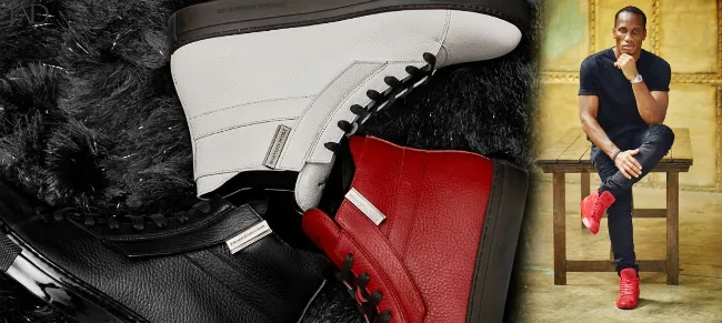 Drogba đang ăn nên làm ra với hãng giày JAD của mình. Ảnh: Ivoirbeatshow