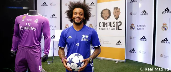 Học viện Campus 12 của Marcelo vừa bị đâm đơn kiện. Ảnh: Real Madrid CF