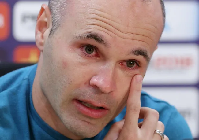 Andres Iniesta sẽ chia tay Barcelona sau mùa giải này. Ảnh: Getty Images