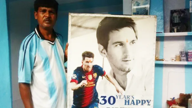 Kỳ World Cup này có thể là cơ hội cuối cùng của Messi nhưng kết quả có thế nào thì Patra vẫn mãi yêu mến cầu thủ này. Ảnh: CNN