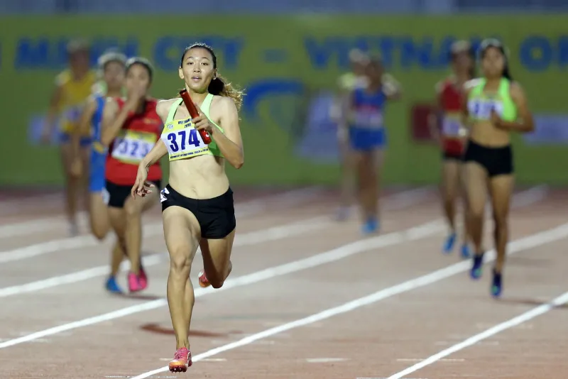 Giải điền kinh quốc tế TPHCM 2018: Các tuyển thủ Việt Nam thắng dễ ảnh 6